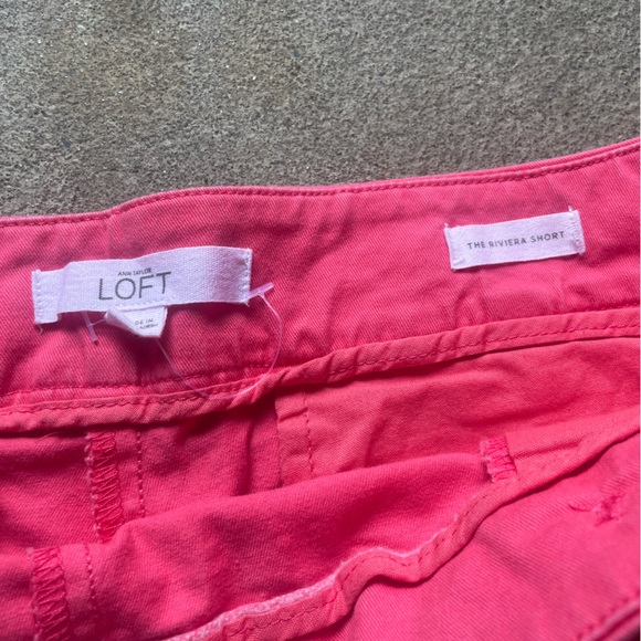 SIZE 10 LOFT pink Sailor Shorts - Picture 4 of 4